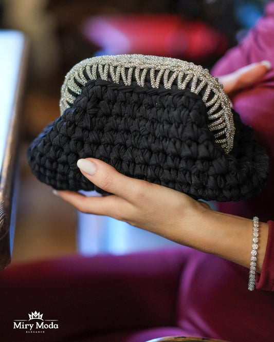 Diamonds Clutch in Lycra