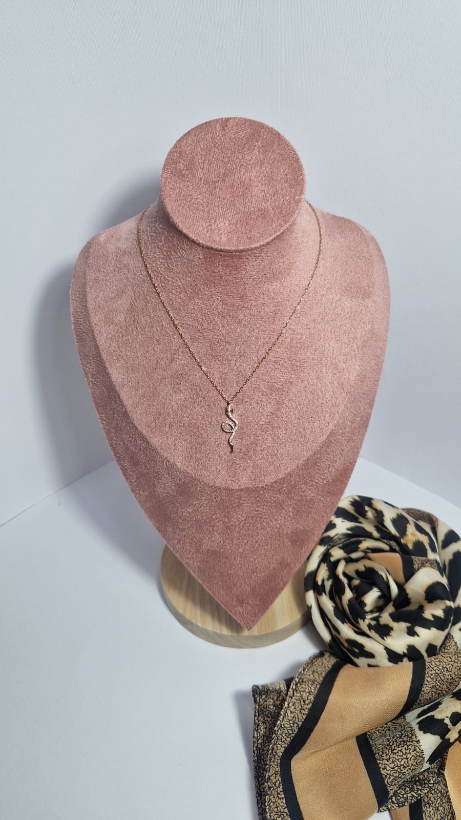 Collana con Pendente Serpente Gold