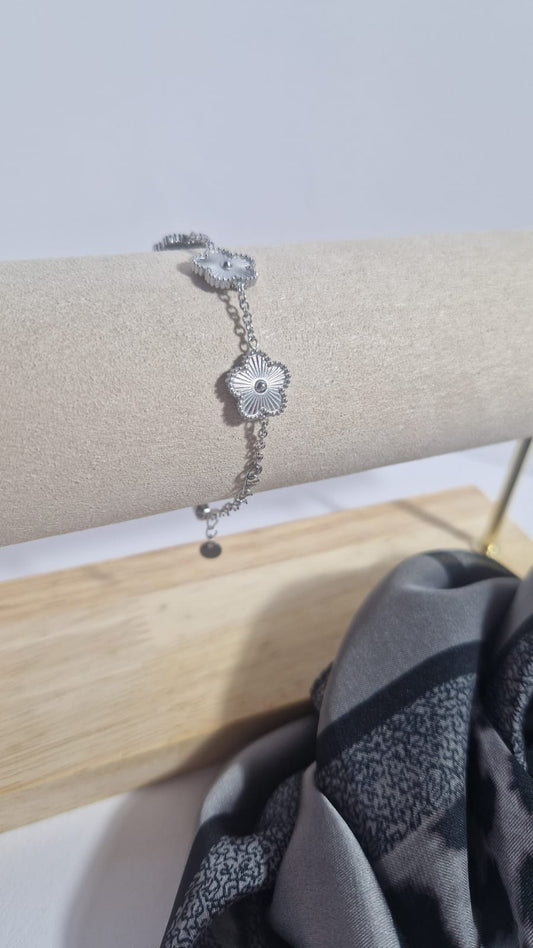 Bracciale Quadrifoglio Silver