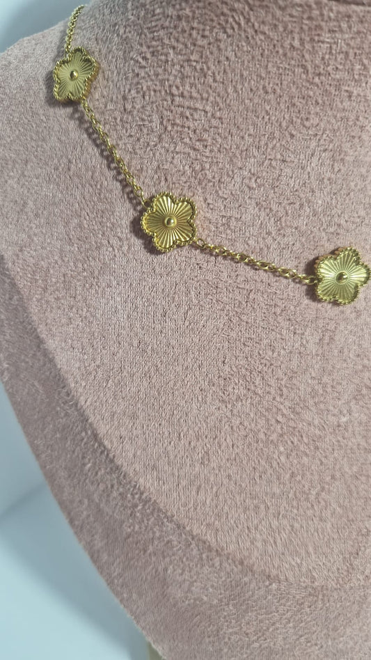Collana Quadrifoglio Gold.