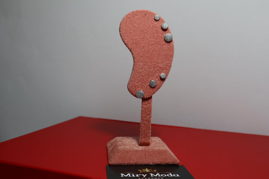 Set Orecchini Bottone Strass Crystal.