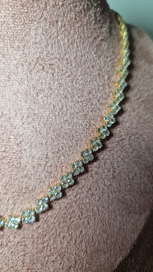 Collana Tennis con Strass