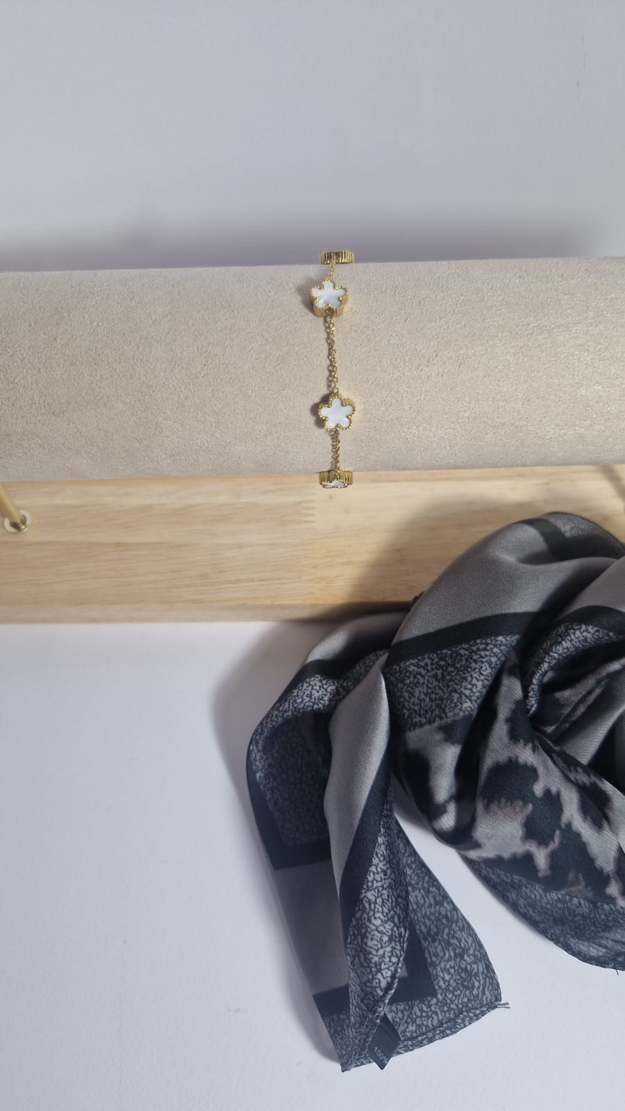 Bracciale Quadrifoglio Madreperla.