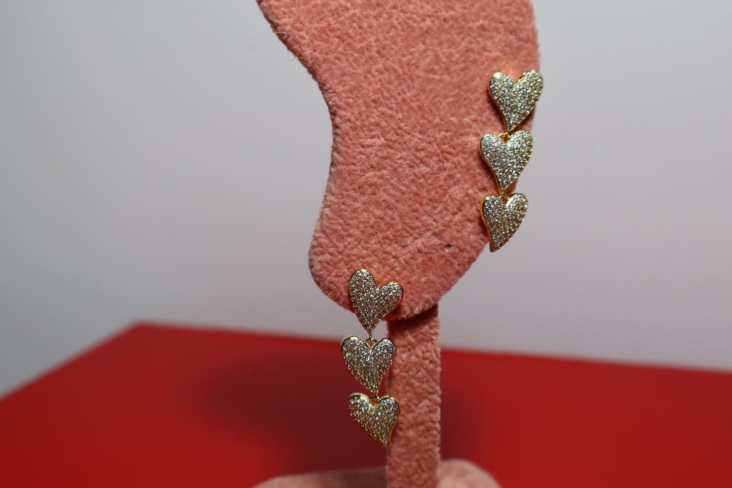 Orecchini Cuore Lunghi