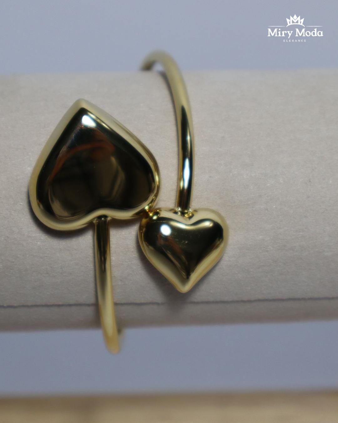 Bracciale  Rigido con Cuore.