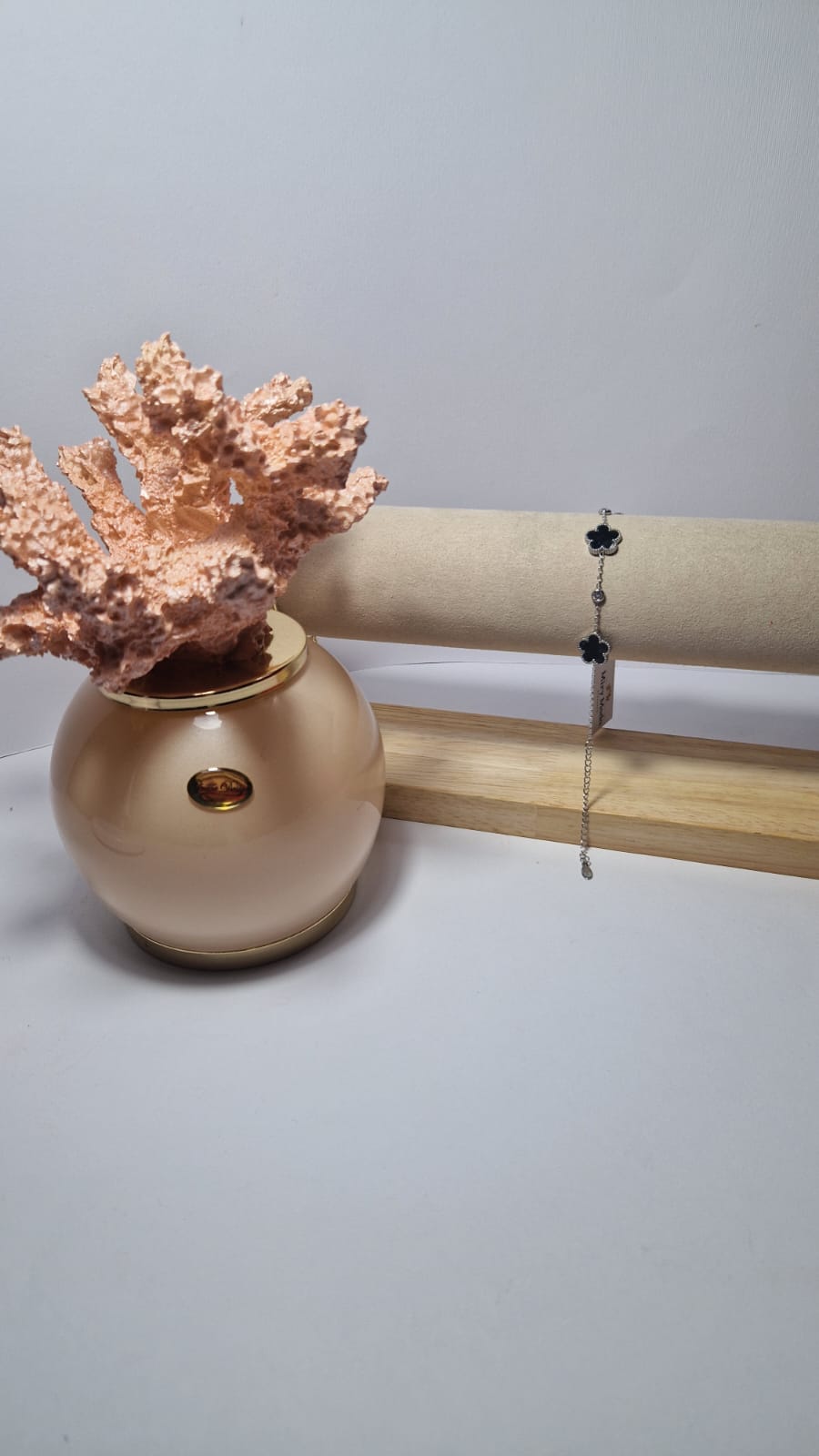 Bracciale Quadrifoglio Nero