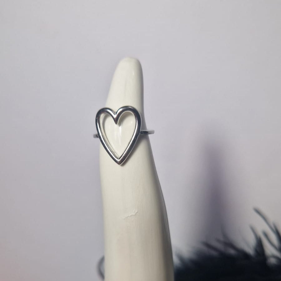 Anello Cuore Stilizzato