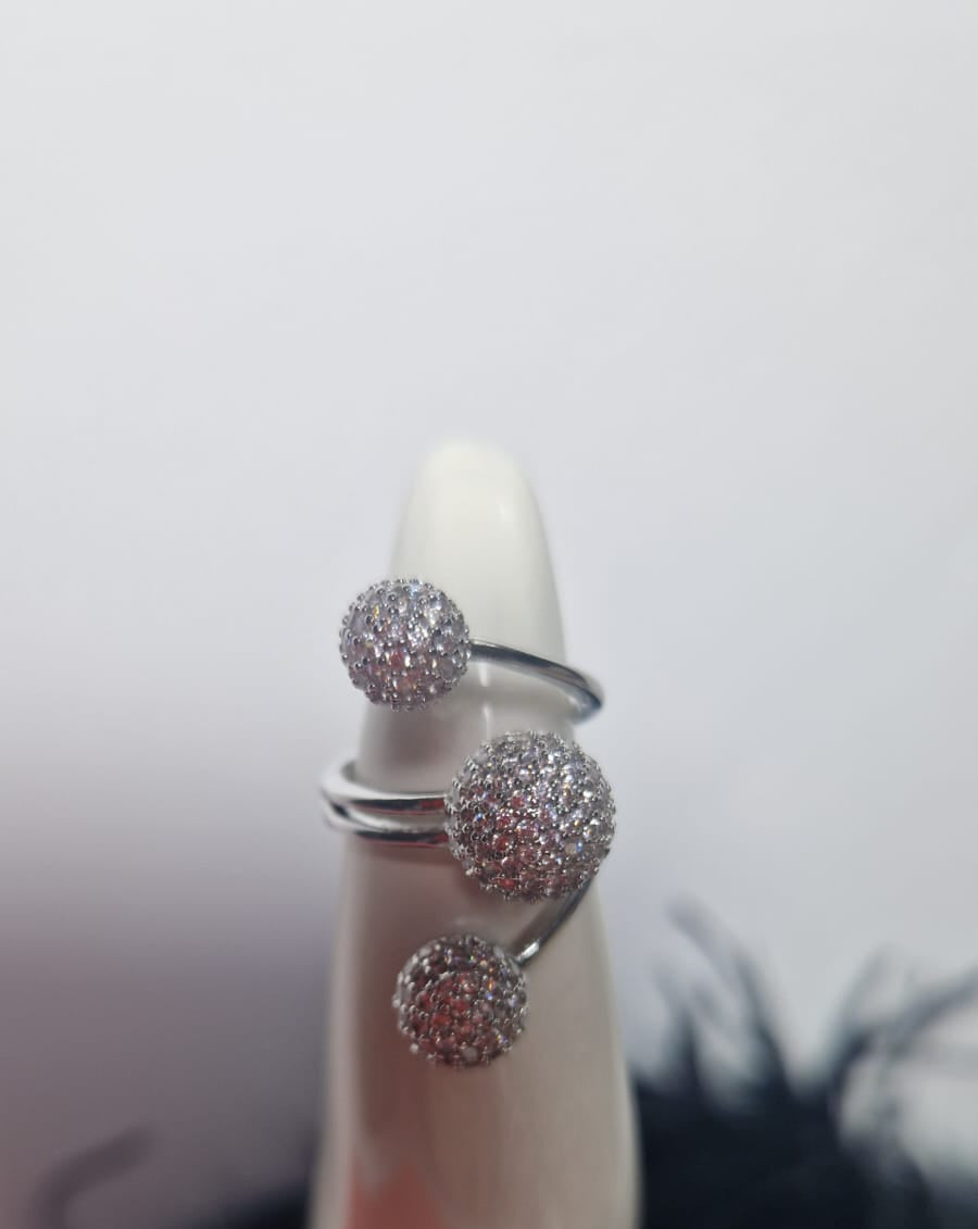 Anello Sfera Silver