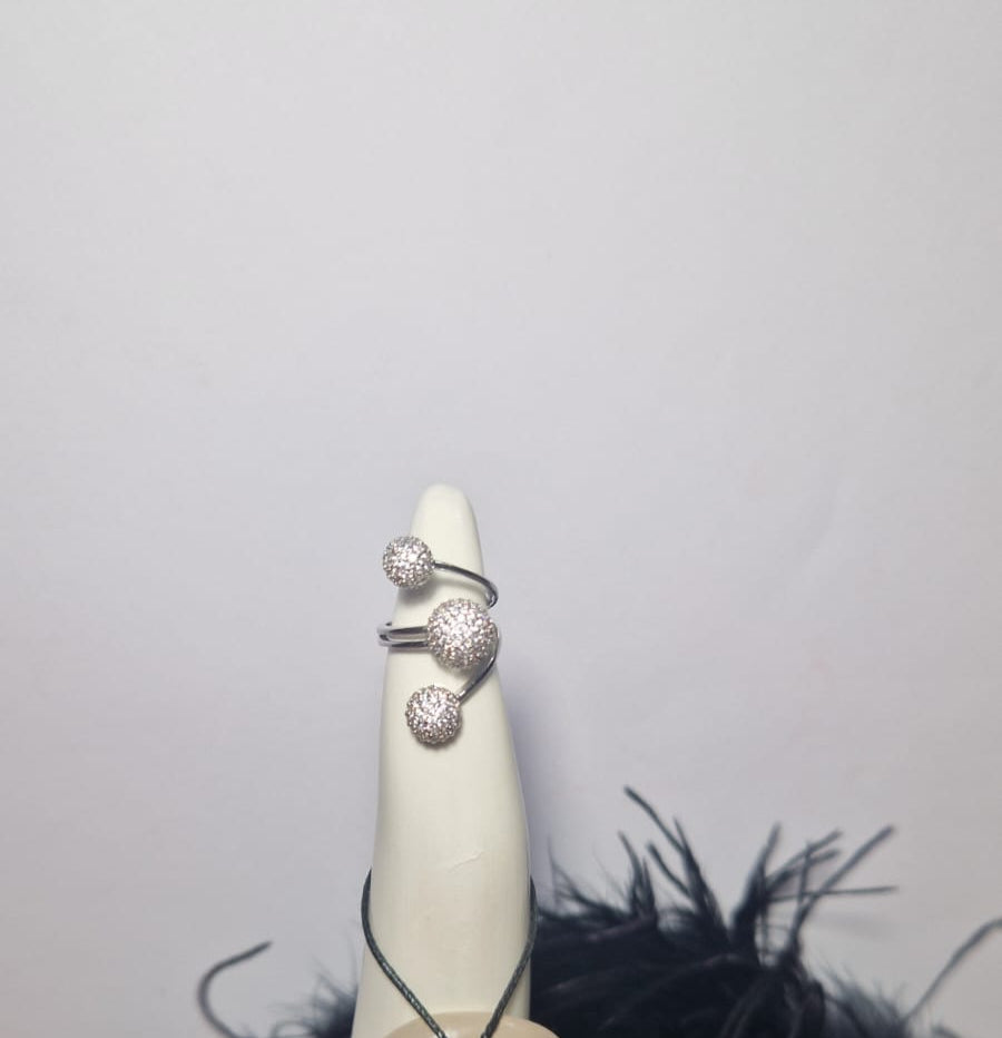 Anello Sfera Silver