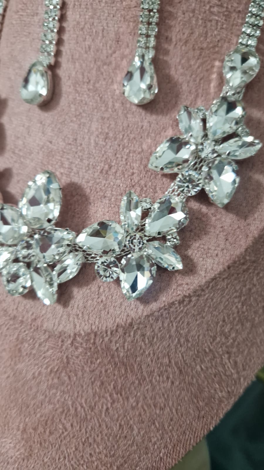 Set Collana + Orecchini Pietre