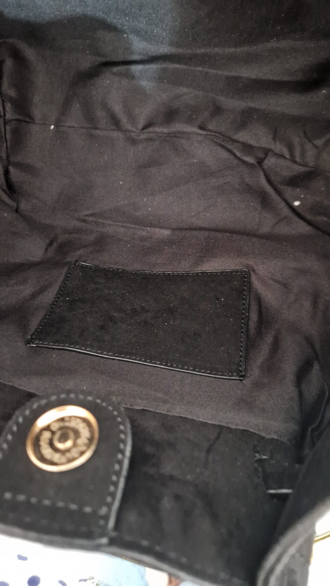 Borsa Midi in camoscio