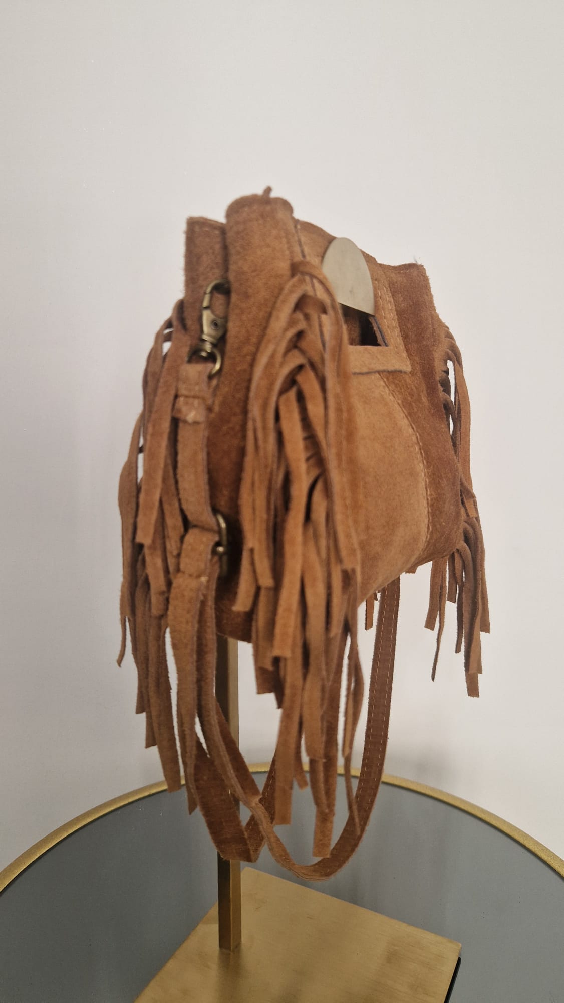 Borsetta in camoscio mini