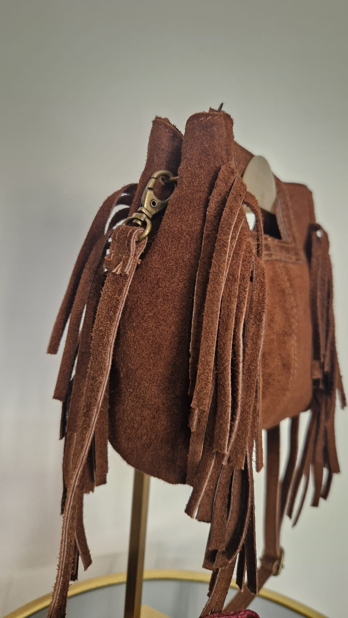 Borsetta in camoscio mini