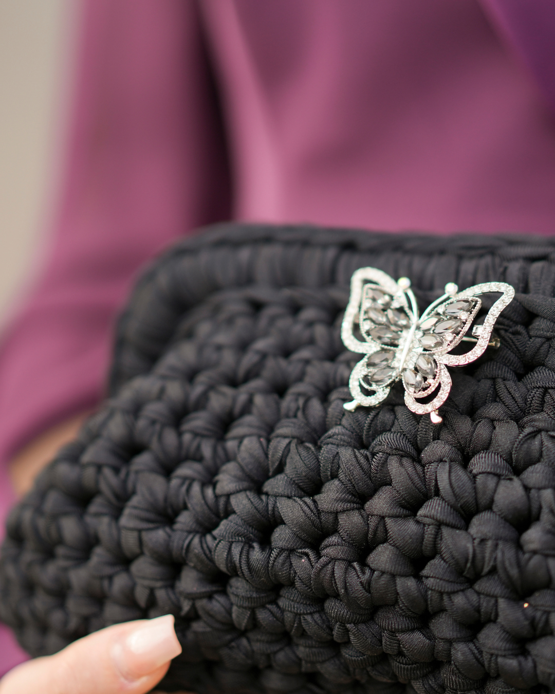 Diana Clutch in Lycra (Taglia M)