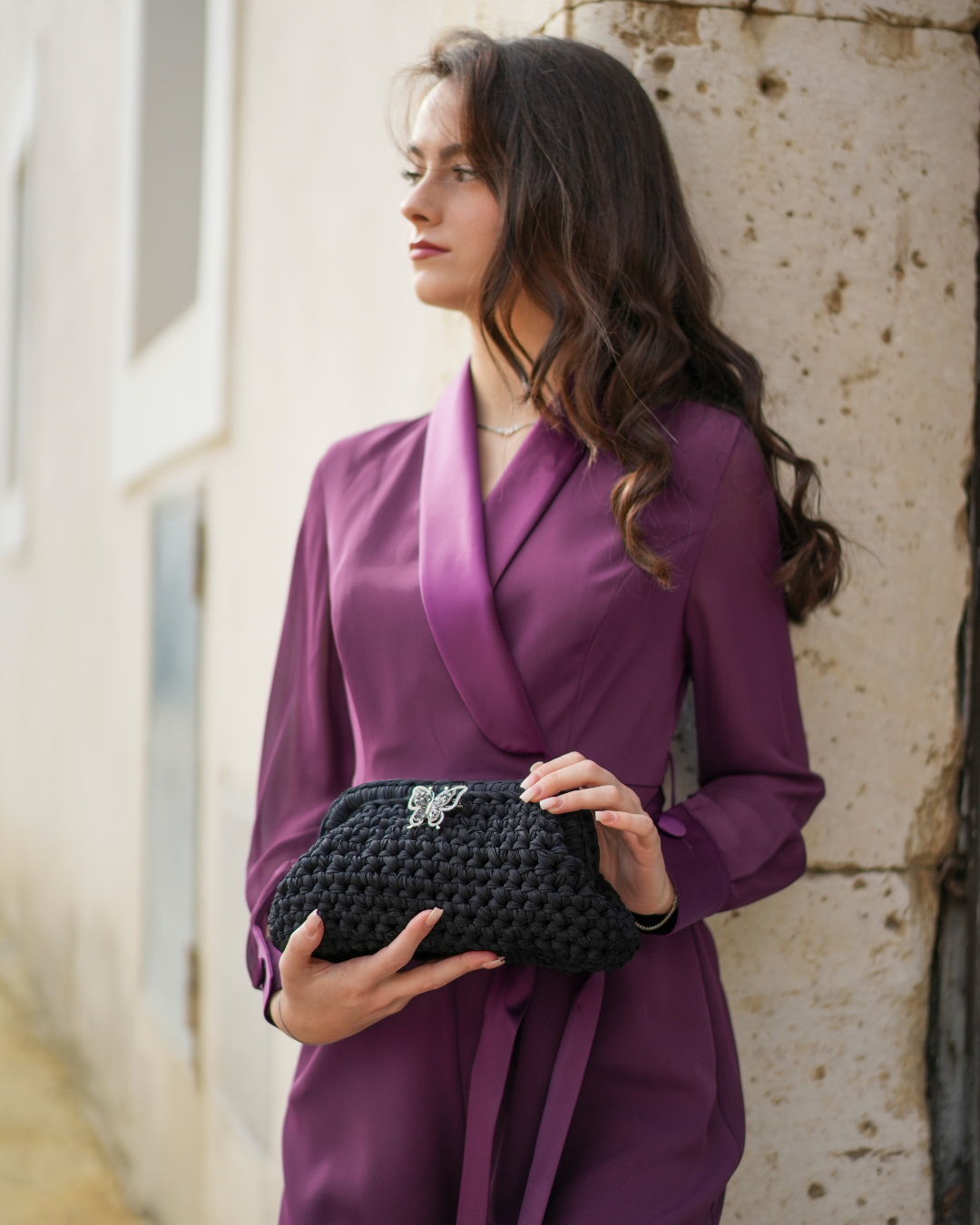 Diana Clutch in Lycra (Taglia M)