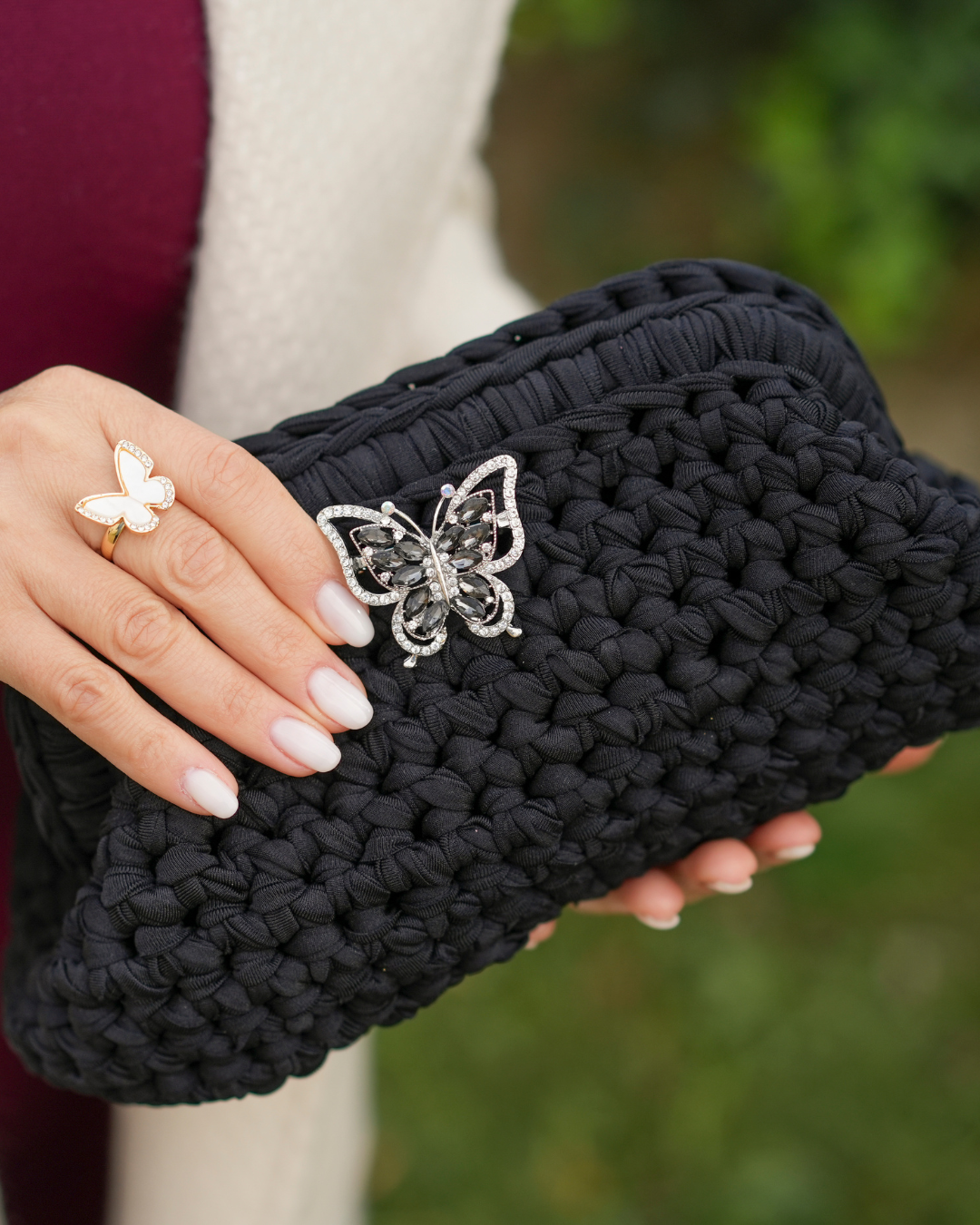 Diana Clutch in Lycra (Taglia M)
