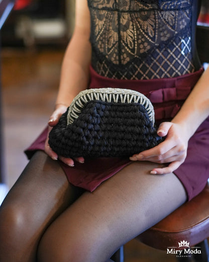 Diamonds Clutch in Lycra
