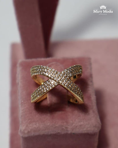 Anello Incrociato Gold