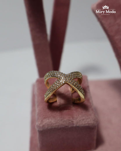 Anello Incrociato Gold