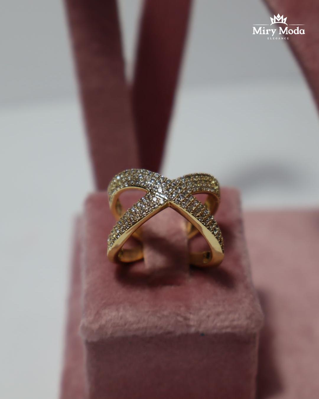 Anello Incrociato Gold