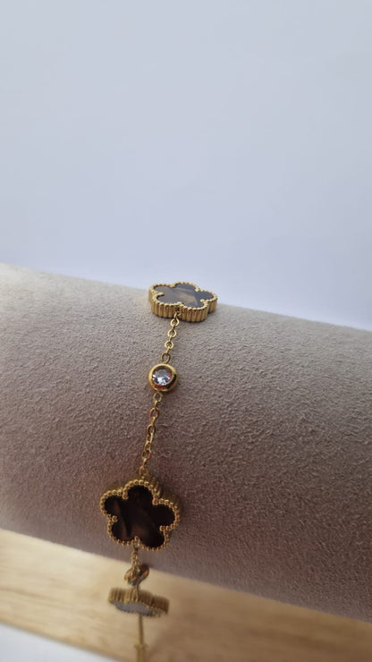 Bracciale Quadrifoglio Bronzo