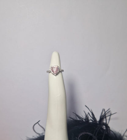 Anello Cuore Rosa