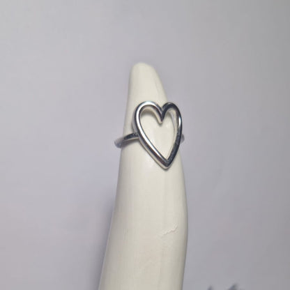 Anello Cuore Stilizzato