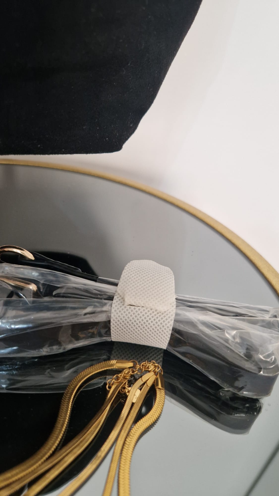 Borsa Midi in camoscio