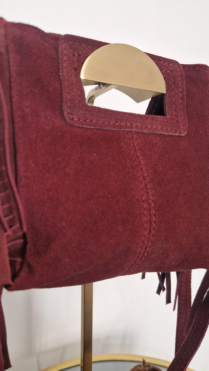 Borsetta in camoscio mini