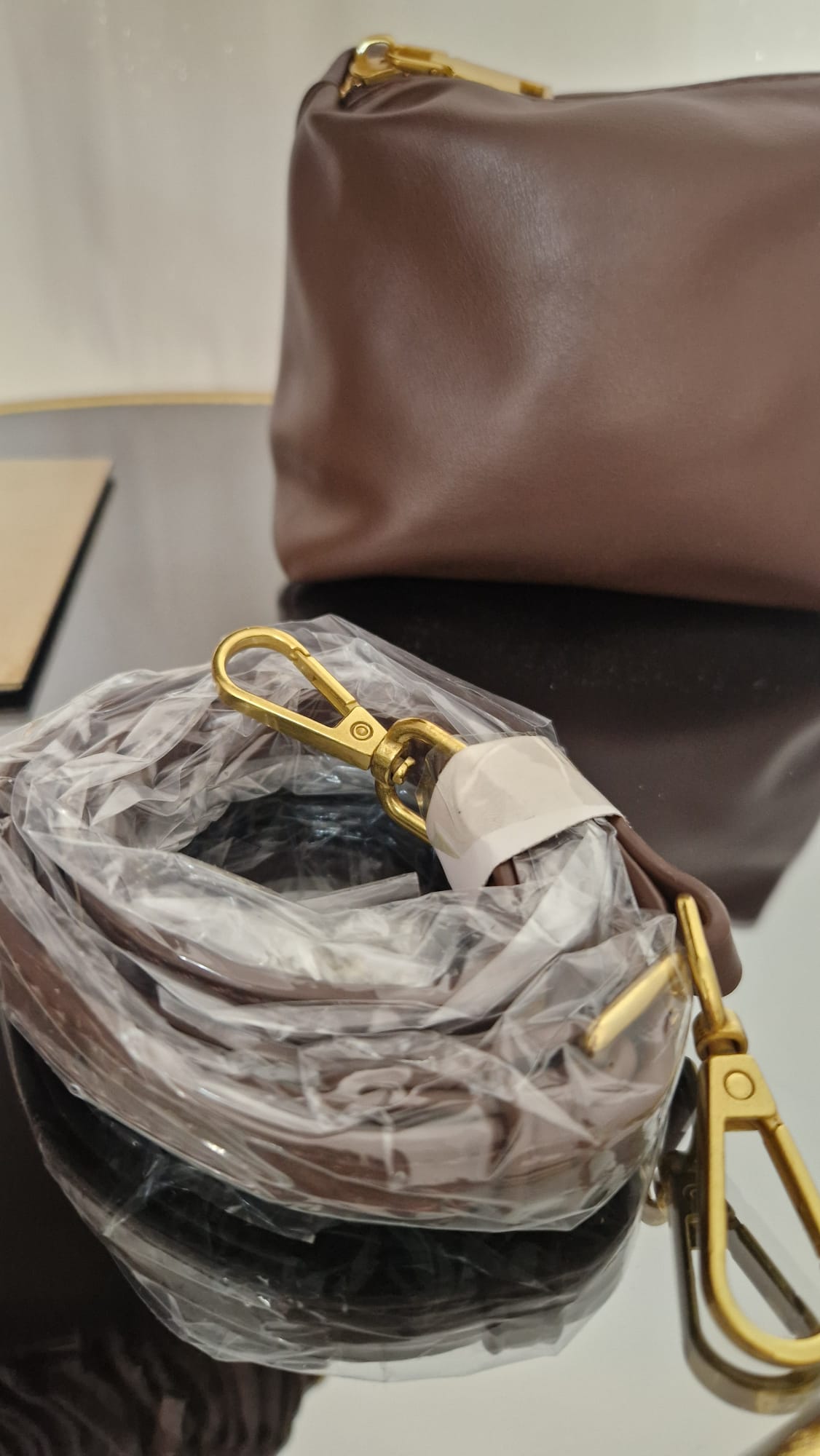 Borsa camoscio con frange