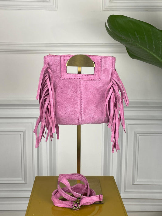 Borsetta in camoscio